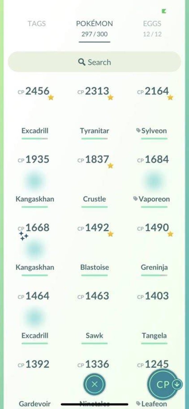 Pokemon go white screen when catching pokemon