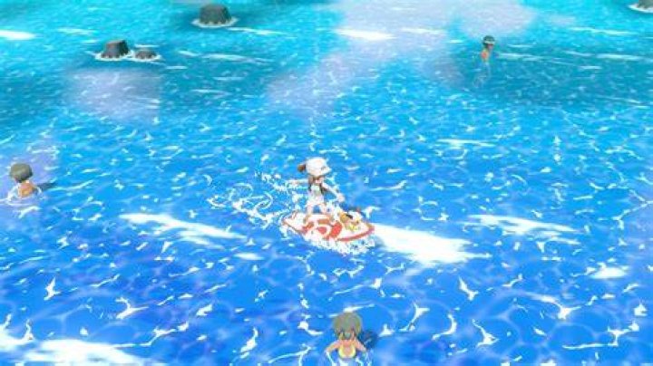 Pokemon lets go how to use sea skim