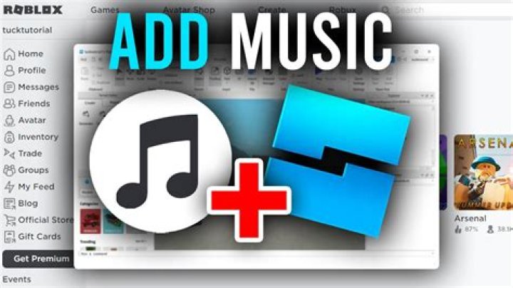 Roblox how to add music
