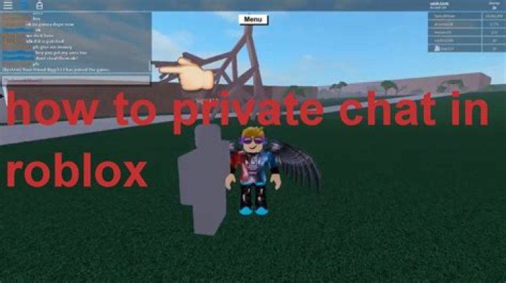 Roblox how to private chat