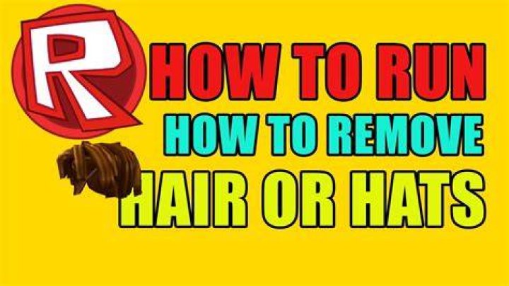 Roblox how to remove hats