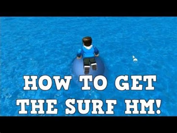 Roblox pokemon brick bronze how to get surf