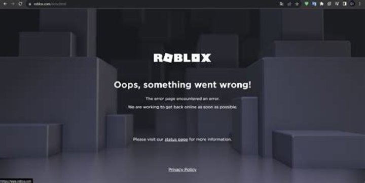 Roblox unknown error when logging in