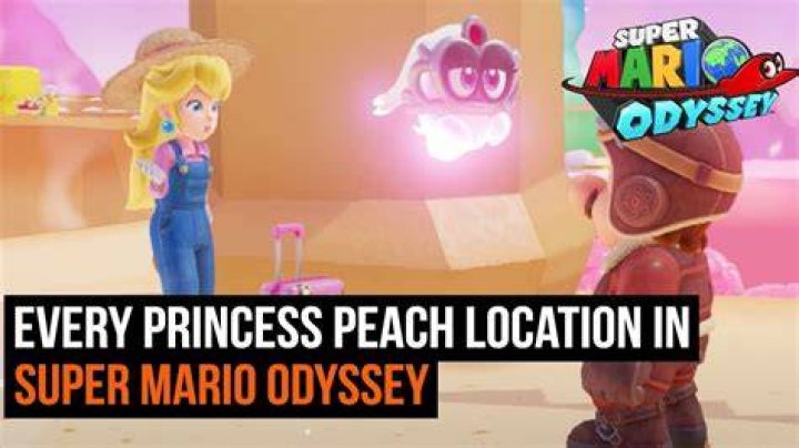 Super mario odyssey where is peach