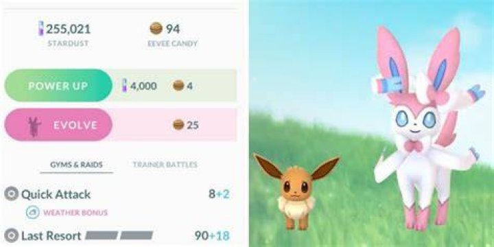 Sylveon pokemon go how to evolve
