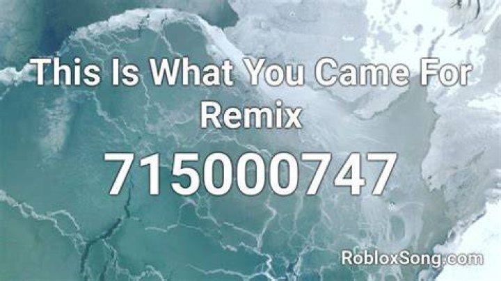 This is what you came for roblox id