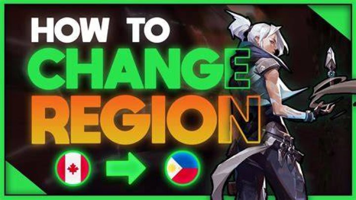 Valorant how to change region