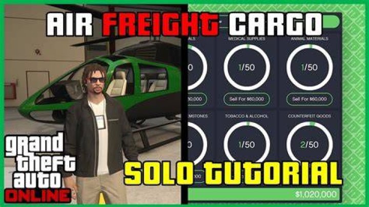 What are air freight steal missions gta