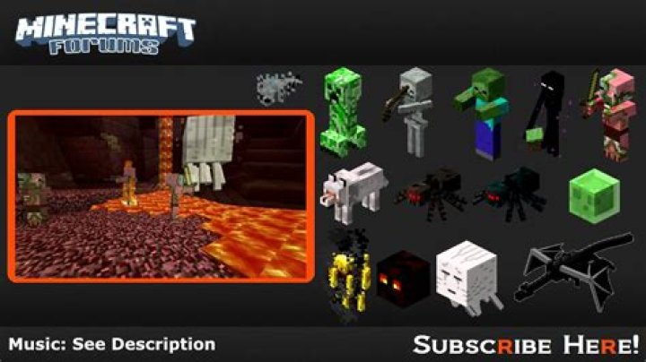 What are all the hostile mobs in minecraft