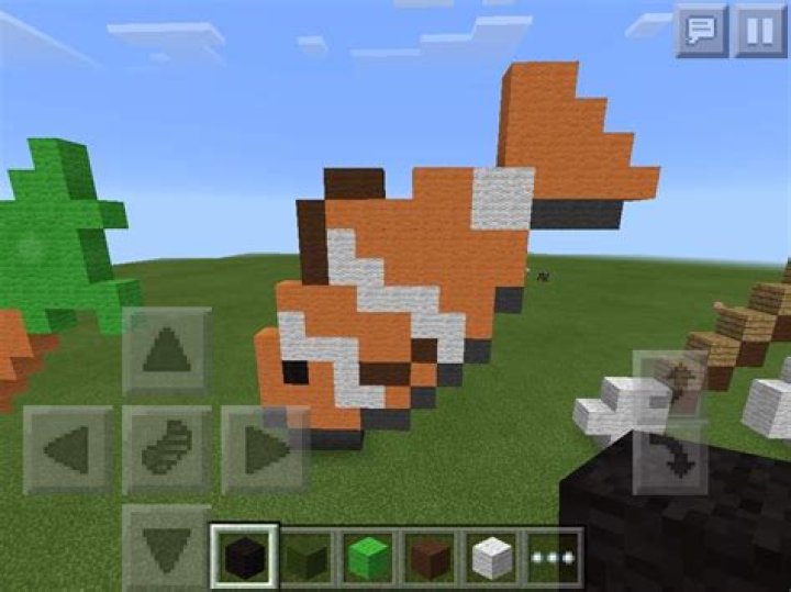 What are clown fish used for in minecraft