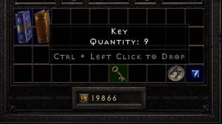 What are keys used for in diablo 2