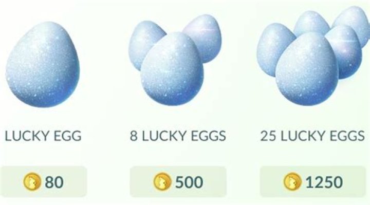 What are lucky eggs in pokemon go