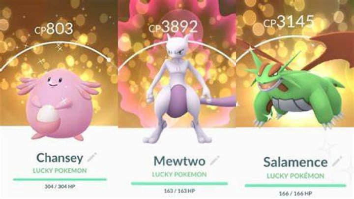 What are lucky pokemon pokemon go
