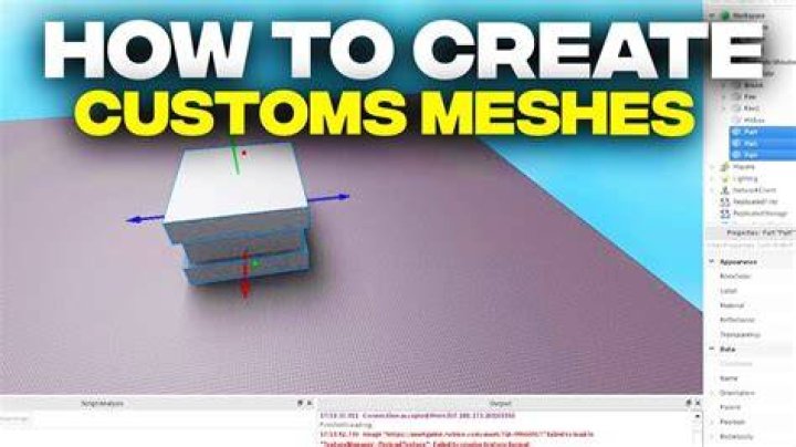 What are meshes in roblox