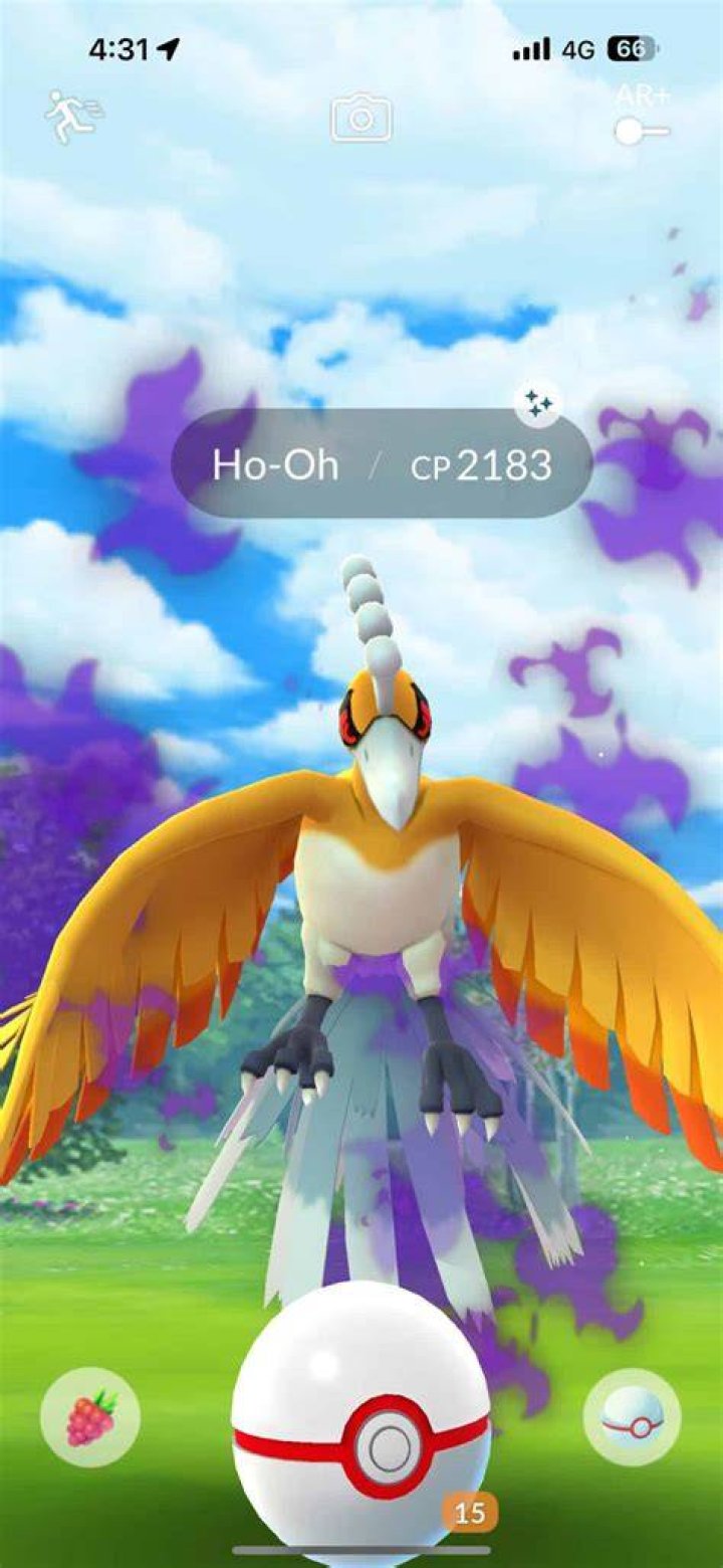 What beats a ho oh in pokemon go