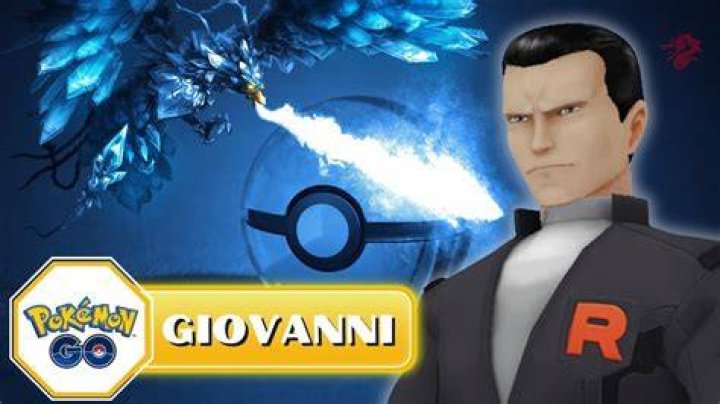 What beats giovanni in pokemon go