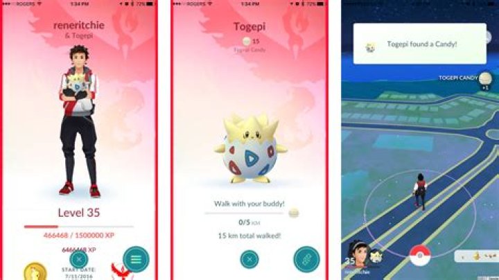 What beats togetic in pokemon go