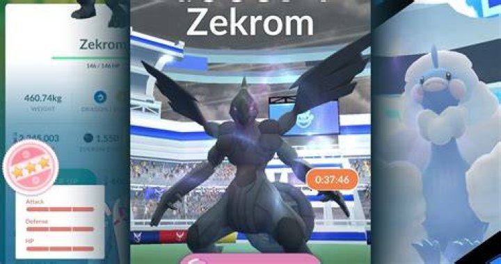 What beats zekrom in pokemon go