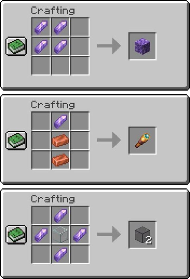 What can amethyst be used for in minecraft