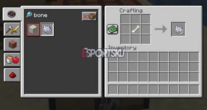 What can bones be used for in minecraft