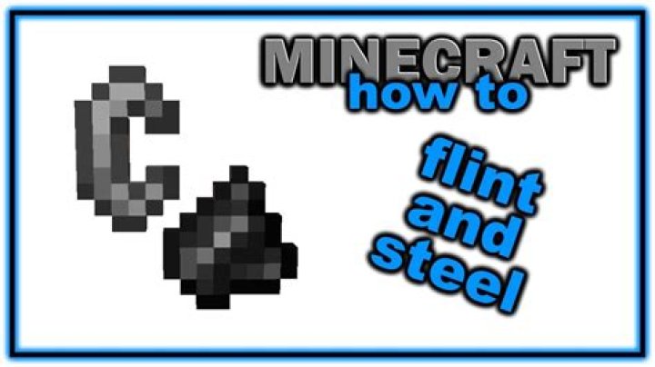 What can flint be used for in minecraft