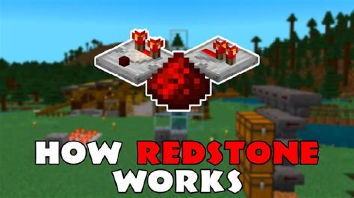 What can you do with redstone in minecraft
