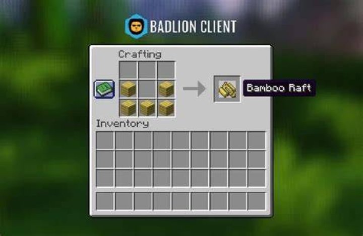 What can you make with bamboo in minecraft