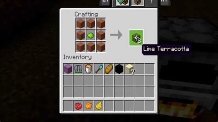 What can you make with terracotta in minecraft