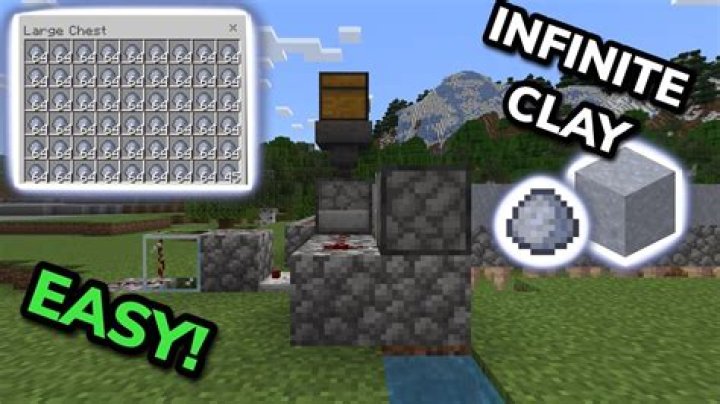 What can you use clay for in minecraft