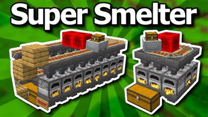 What can you use to smelt in minecraft