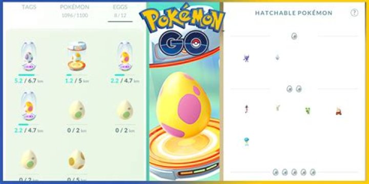 What comes out of eggs pokemon go