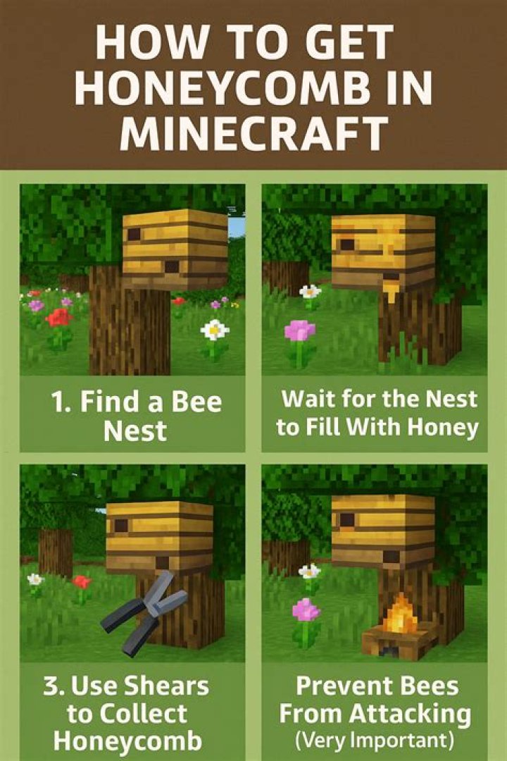 What do you do with honeycomb in minecraft