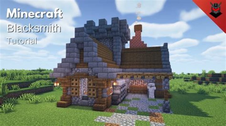 What does a blacksmith look like in minecraft
