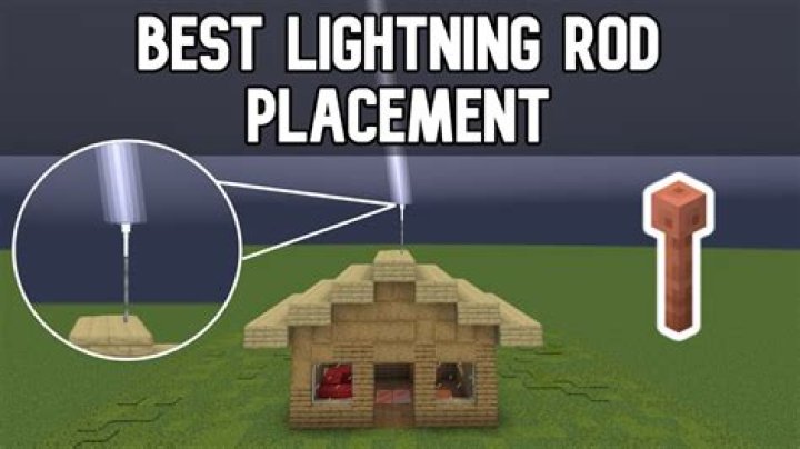 What does a lightning rod do in minecraft