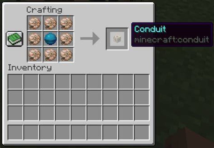 What does a nautilus shell do in minecraft