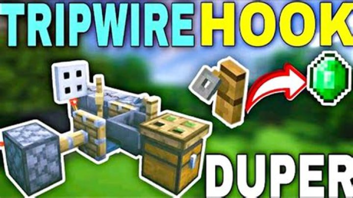 What does a tripwire hook do on minecraft