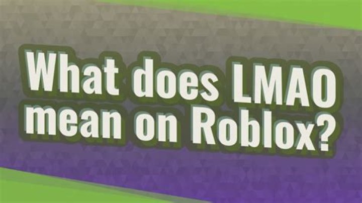 What does lamo mean in roblox