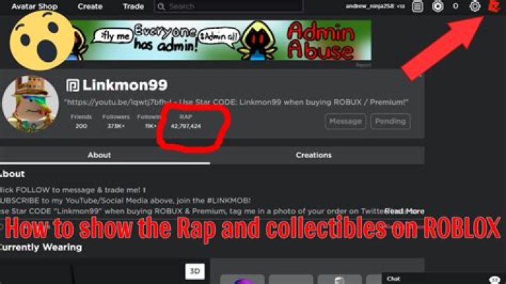 What does rap mean in roblox