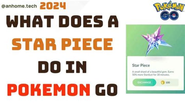 What does star piece do in pokemon go