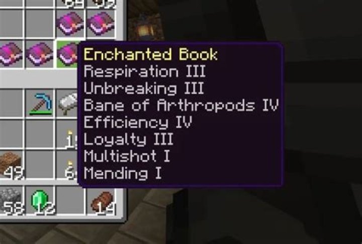 What does the enchantment respiration do in minecraft