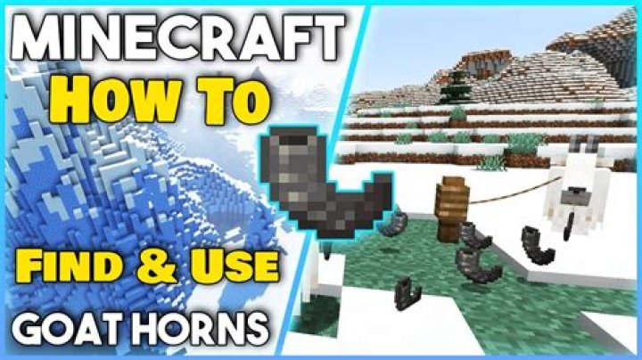 What does the goat horn do in minecraft