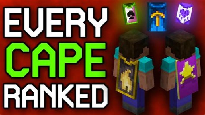 What does the of cape mean in minecraft