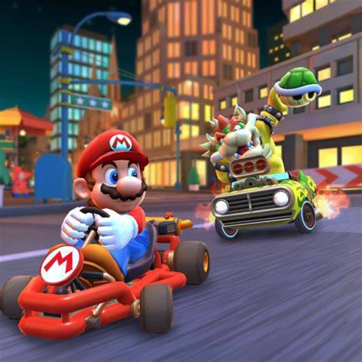 What game systems play mario kart