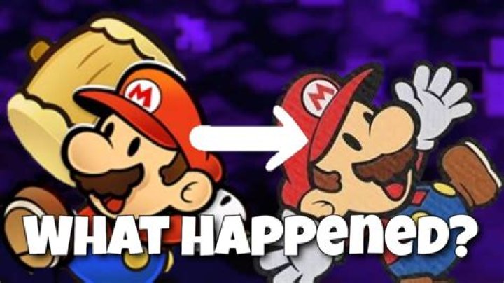 What happened to paper mario
