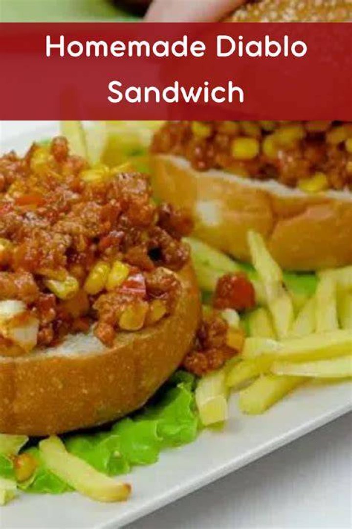What is a diablo sandwich made of