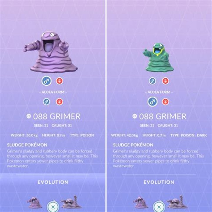 What is a grimer in pokemon go