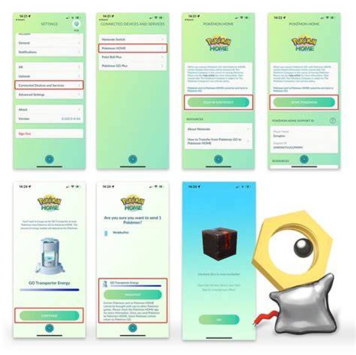 What is a mystery box pokemon go