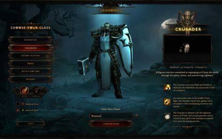 What is a seasonal hero diablo 3
