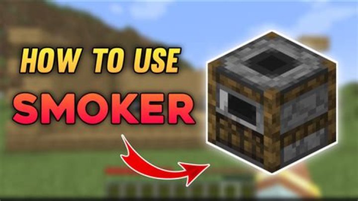 What is a smoker used for in minecraft