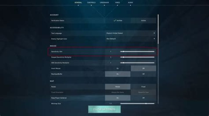 What is edpi valorant